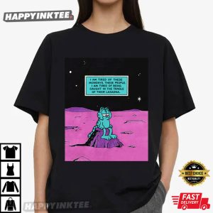 Garfield I Am Tired Of These Mondays T Shirt (2)