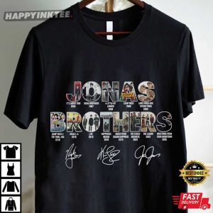 Jonas Brothers 20th Annivesary Tour 2025 Merch T shirt (4)