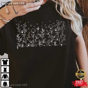 Subtle Anti Trump Flower FDT Feminist Gift T Shirt (3)