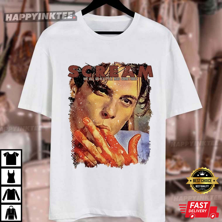 Retro Billy Loomis Scream Ghostface Killer T-Shirt Retro Billy Loomis Scream Ghostface Killer T-Shirt