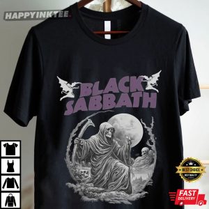 Black Sabbath Vintage 80s Band T Shirt (4)