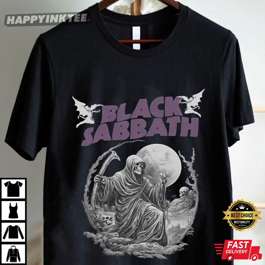Black Sabbath Vintage 80s Band T-Shirt Black Sabbath Vintage 80s Band T-Shirt