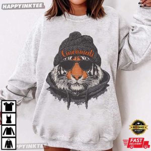 Cincinnati Bengals Football Retro Sports Fan T Shirt (4)