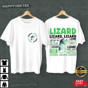 Lizard Lizard Lizard Meme T Shirt (2)