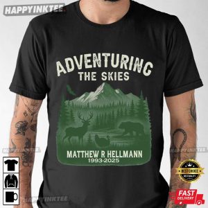 Matthew R Hellmann Adventuring The Skies T-Shirt
