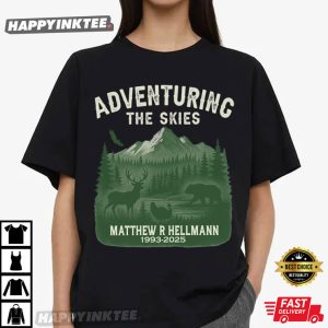 Matthew R Hellmann Adventuring The Skies T Shirt (2)