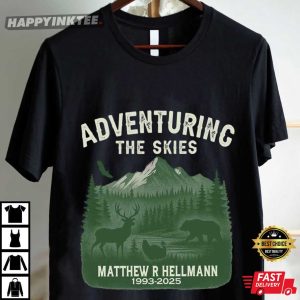Matthew R Hellmann Adventuring The Skies T Shirt (4)