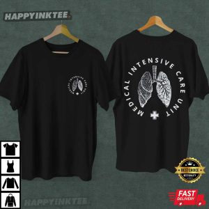 MICU Medical Intensive Care Unit Nurse Respiratory Therapy T Shirt (2)