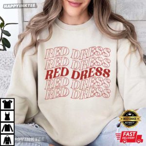 Red Dress T Shirt (2)