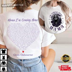 Ozzy Osbourne Mama I’m Coming Home Tribute T-Shirt