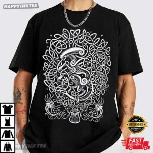 Knotwork Xenomorph Celtic Knotwork Alien T Shirt (3)