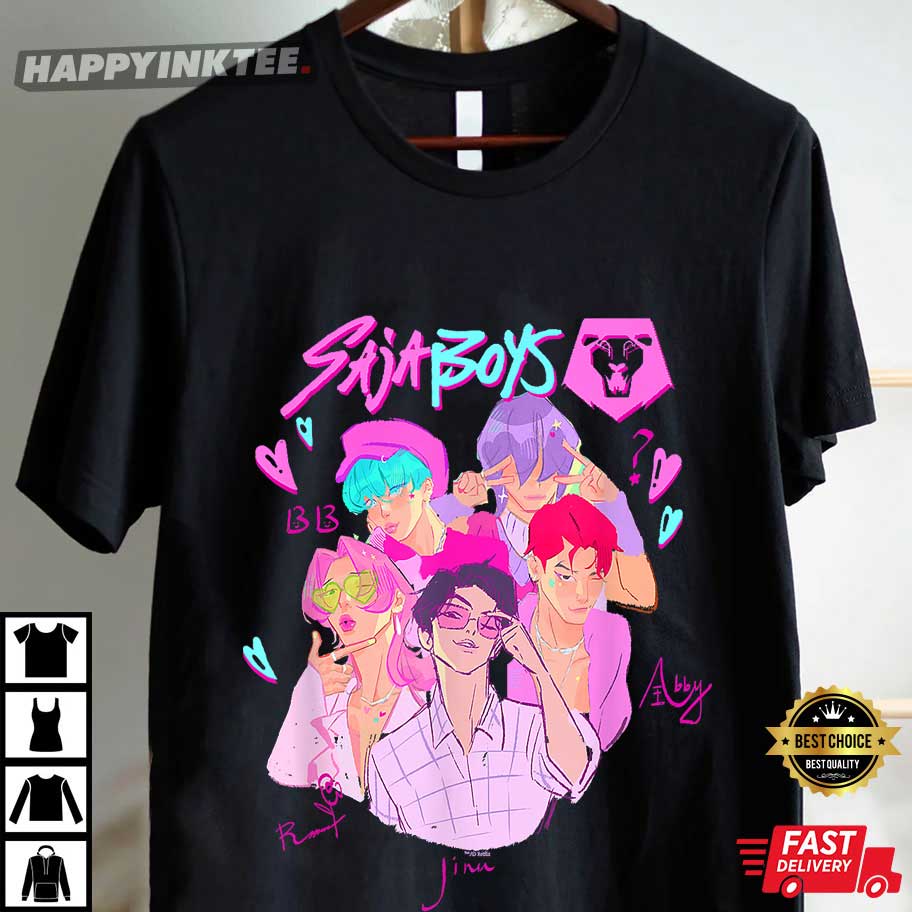 Saja Boys KPop Demon Hunters Gift For Fan T-Shirt Saja Boys KPop Demon Hunters Gift For Fan T-Shirt