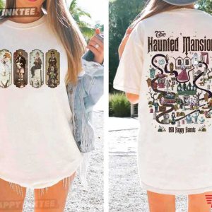 The Haunted Mansion Map Disney Halloween T-Shirt