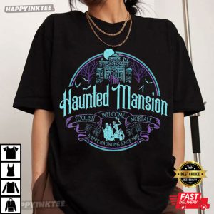 Disney The Haunted Mansion Madame Leota and the Hitchhiking Ghosts T-Shirt