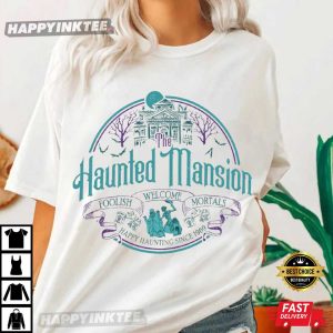 Disney The Haunted Mansion Madame Leota and the Hitchhiking Ghosts T Shirt (2)