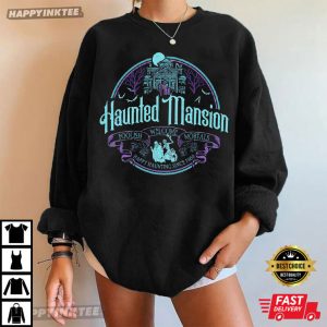 Disney The Haunted Mansion Madame Leota and the Hitchhiking Ghosts T Shirt (3)