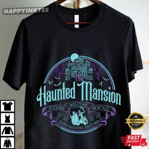 Disney The Haunted Mansion Madame Leota and the Hitchhiking Ghosts T Shirt (4)