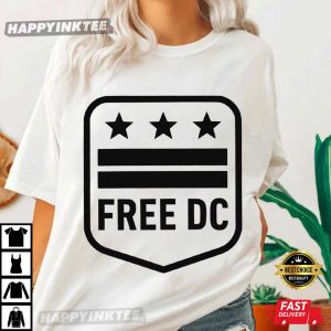 Free DC Resist Federal Overreach Washington DC T-Shirt