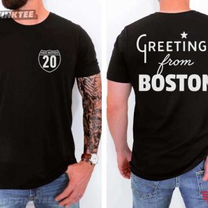 Jonas Brothers 20th Anniversary Greetings From Boston Custom T Shirt (2)