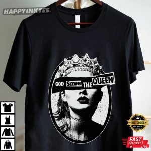 God Save The Queen Taylor Swift Reputation T Shirt (4)