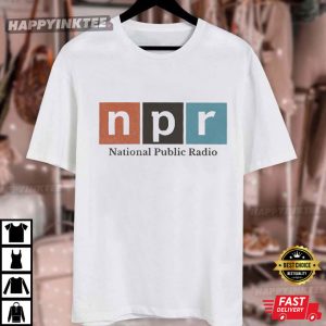 NPR Logo National Public Radio T Shirt (4)