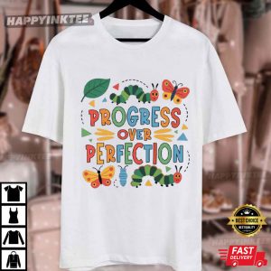 Progress Over Perfection Special Education Teacher BCBA Gift T Shirt (4)