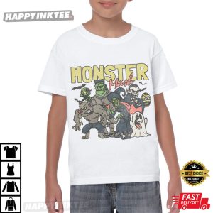 Retro Halloween Monster Mash T Shirt (3)