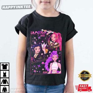 Huntrix KPop Demon Hunters Back To School Gift T Shirt (2)