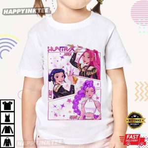 Huntrix KPop Demon Hunters Back To School Gift T Shirt (3)