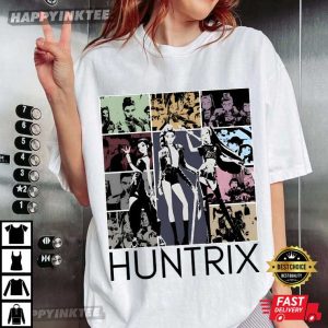 Huntrix Girl Band Kpop Demon Hunters Eras T Shirt (2)