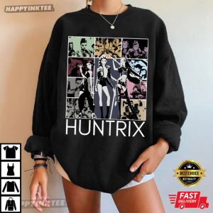 Huntrix Girl Band Kpop Demon Hunters Eras T Shirt (3)