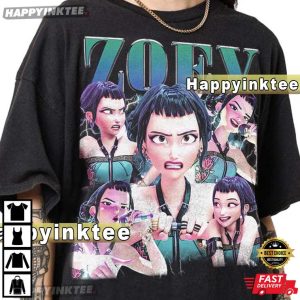 Zoey Huntrix Kpop Demon Hunters Vintage Bootleg T-Shirt