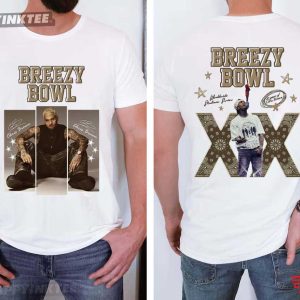 Chris Brown Breezy Bowl XX Gift For Fan T-Shirt