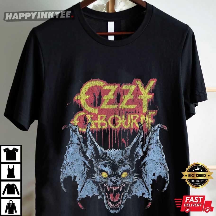 Ozzy Osbourne Vintage Heavy Metal Graphic T-Shirt Ozzy Osbourne Vintage Heavy Metal Graphic T-Shirt