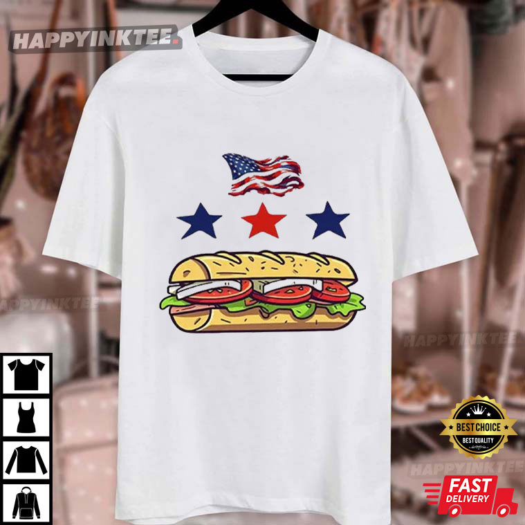DC Flag Sub Sandwich T-Shirt DC Flag Sub Sandwich T-Shirt
