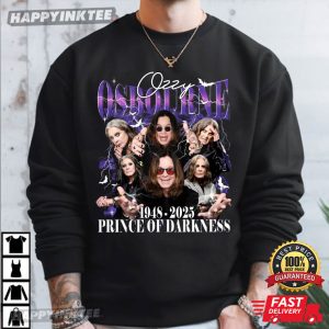 Ozzy Osbourne RIP Prince Of Darkness Bootleg T Shirt (2)