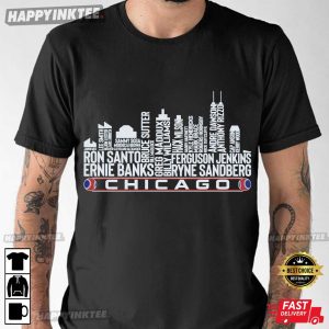 Chicago Baseball Greatest Of All Time Team Legends T Shirt (4)