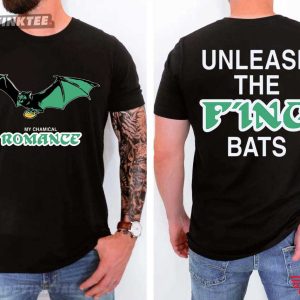 Philly My Chemical Romance Unleash The F'ing Bats MCR T Shirt (1)