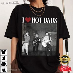 I Love Hot Dads Jonas Brothers Tour Merch T-Shirt