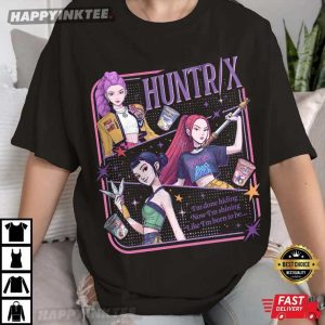 Huntrix KPop Demon Hunters Fan Gift T-Shirt