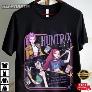 Huntrix KPop Demon Hunters Fan Gift T Shirt (4)