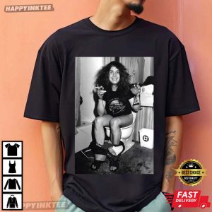 Ozzy Osbourne On Toilet 1980s Cigarette T-Shirt
