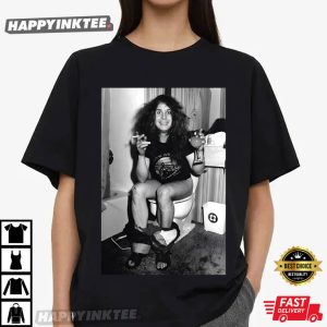 Ozzy Osbourne On Toilet 1980s Cigarette T Shirt (2)