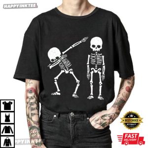 Subtle Anti Trump Funny Halloween Skeletons T-Shirt