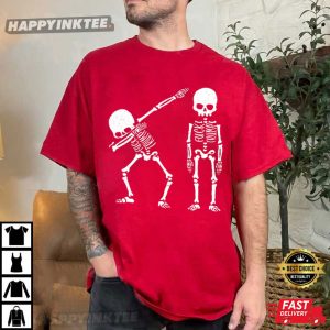 Subtle Anti Trump Funny Halloween Skeletons T Shirt (3)