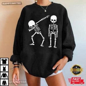 Subtle Anti Trump Funny Halloween Skeletons T Shirt (4)