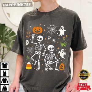 Subtle Anti Trump Halloween Skeletons FDT Spooky Season T Shirt (2)