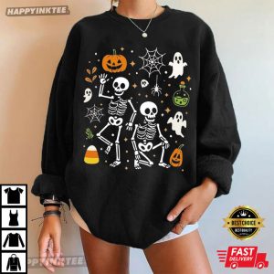 Subtle Anti Trump Halloween Skeletons FDT Spooky Season T Shirt (3)