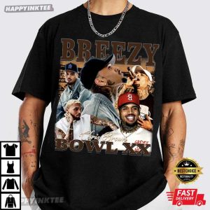 Chris Brown Breezy Bowl XX Vintage Fan Gift T Shirt (1)