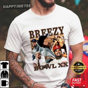 Chris Brown Breezy Bowl XX Vintage Fan Gift T Shirt (2)